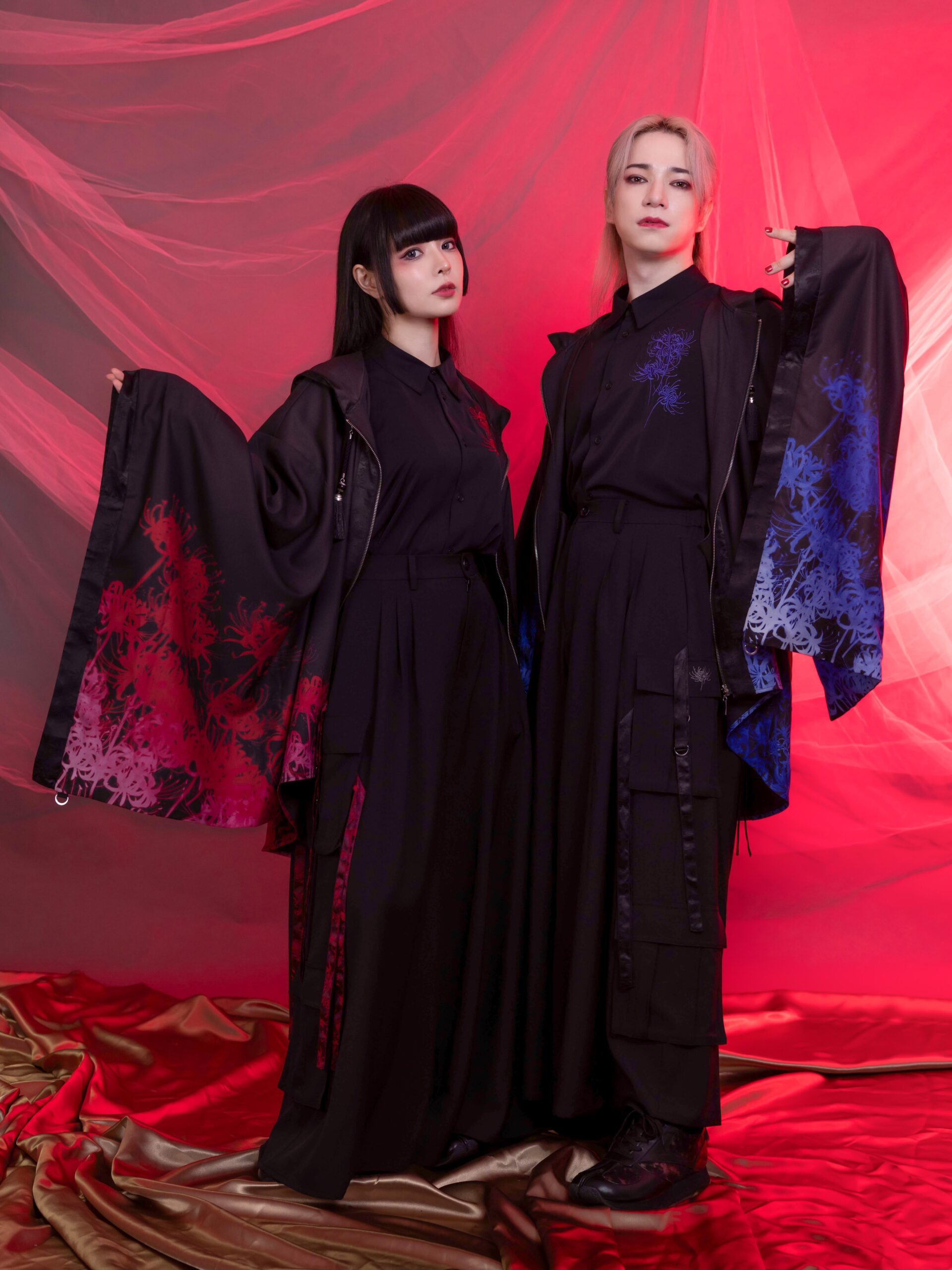 Kimono-like clothing experience